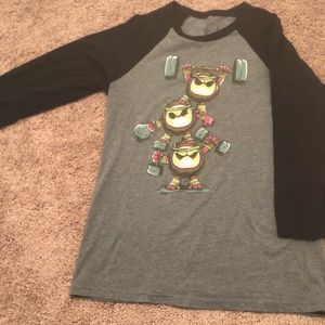 Project X Moana coconuts weightlifting shirt